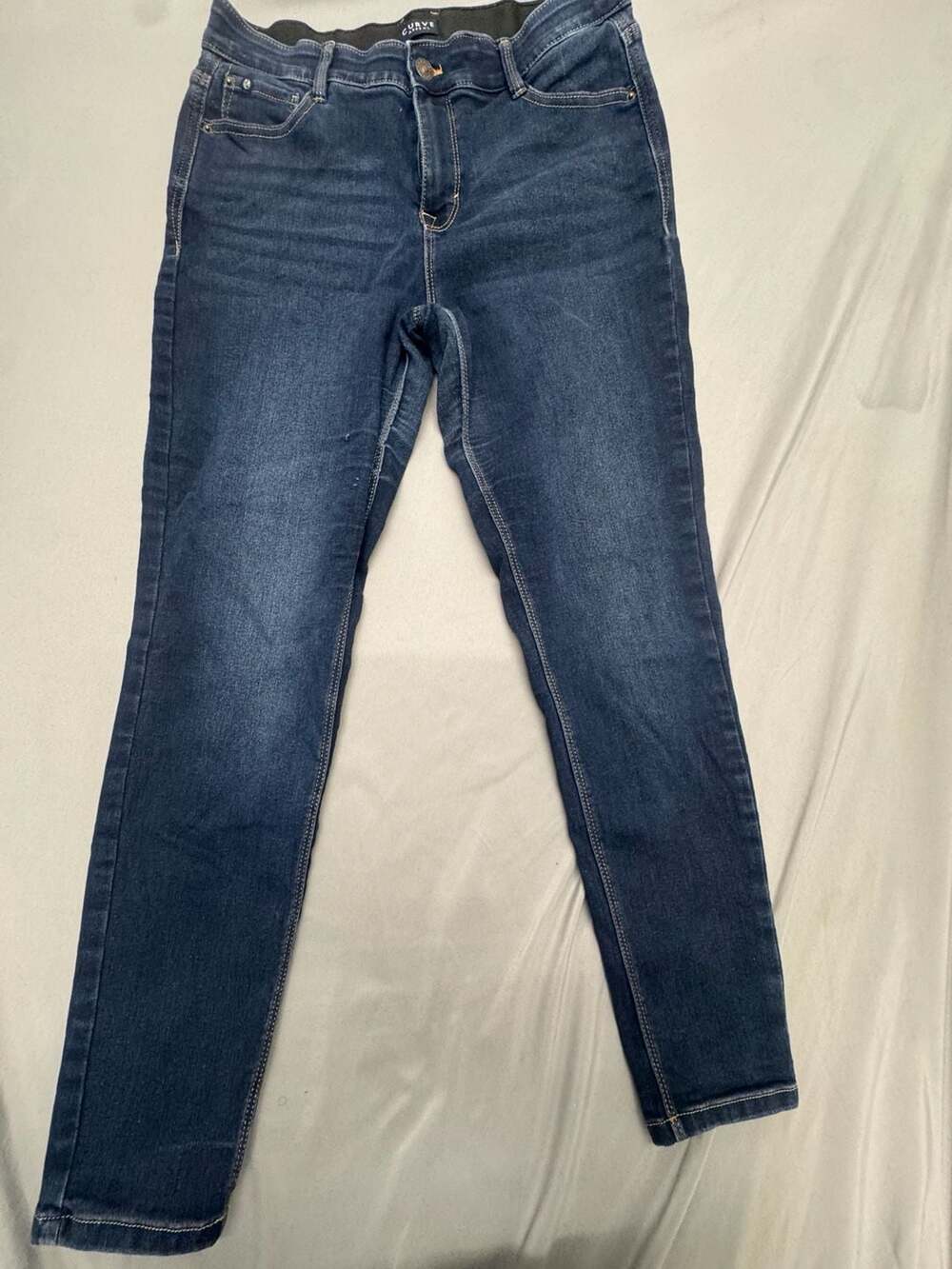 Curve Appeal Skinny Jeans Size 8/29 Blue Denim